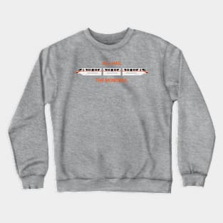 All Hail the Orange Monorail Crewneck Sweatshirt